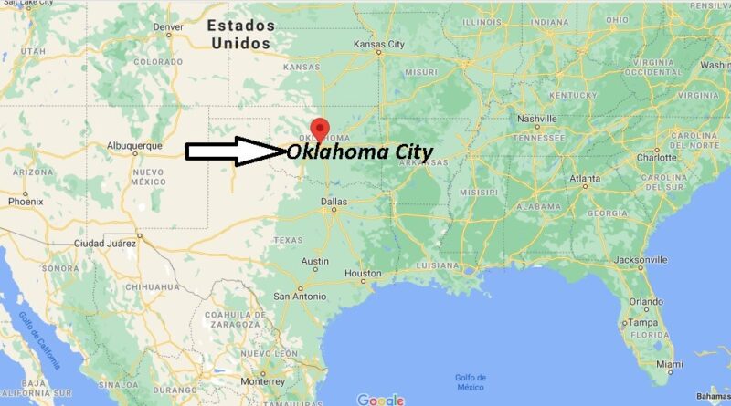 ¿Dónde está Oklahoma City