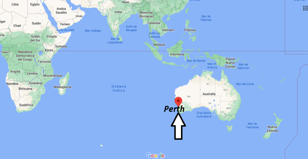 ¿Dónde está Perth