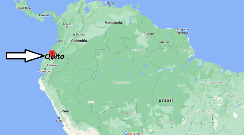 ¿Dónde está Quito