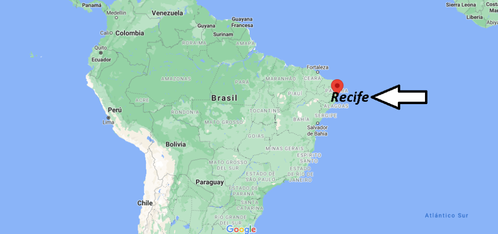 ¿Dónde está Recife