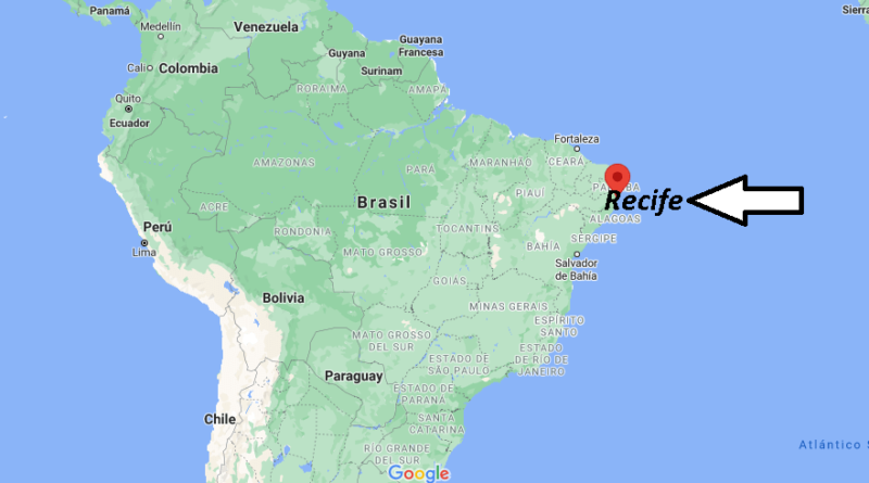 ¿Dónde está Recife