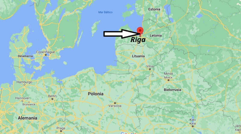 ¿Dónde está Riga