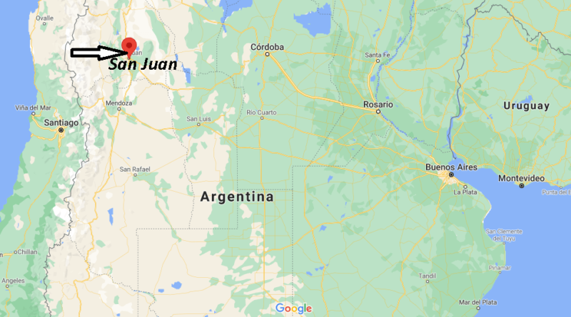 ¿Dónde está San Juan Argentina