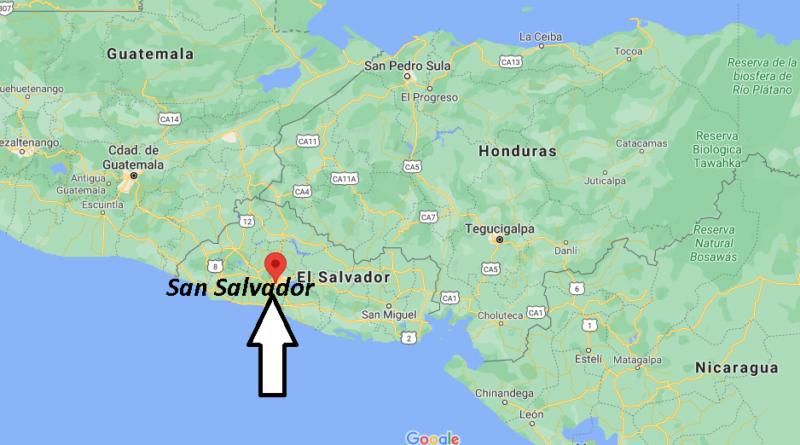¿Dónde está San Salvador