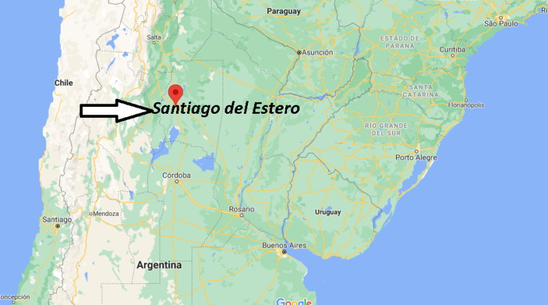 ¿Dónde está Santiago del Estero