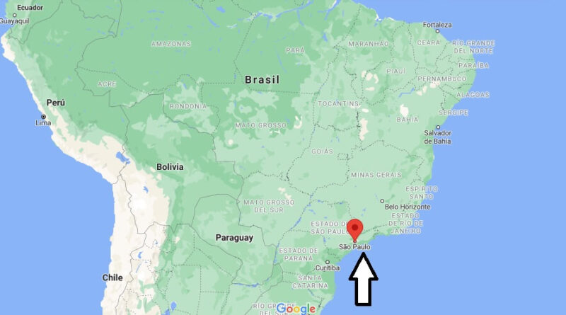 ¿Dónde está São Paulo