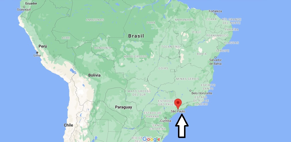 ¿Dónde está São Paulo