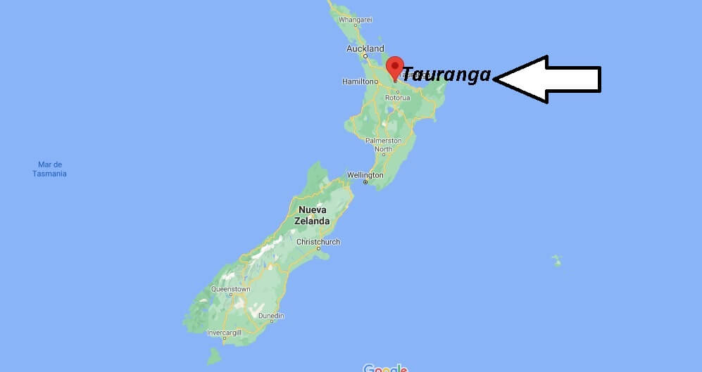 ¿Dónde está Tauranga