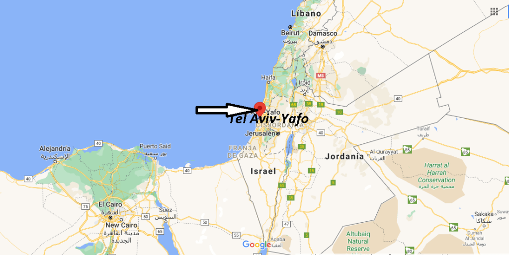 ¿Dónde está Tel Aviv-Yafo