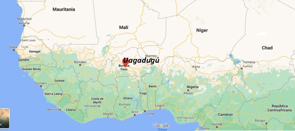 ¿Dónde está Uagadugú
