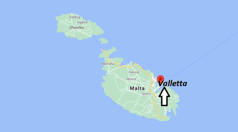 ¿Dónde está Valletta