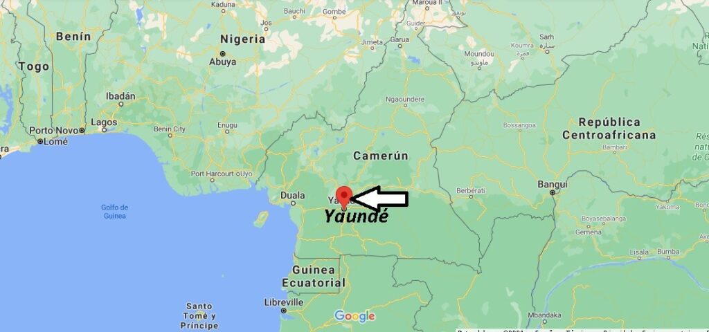 ¿Dónde está Yaundé