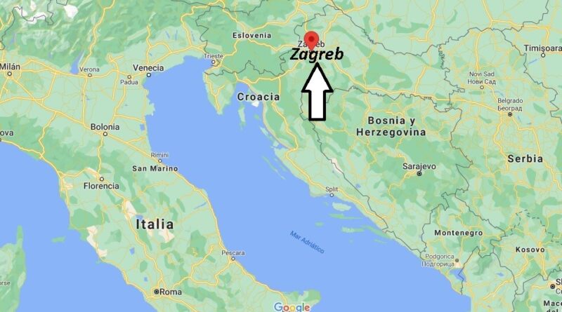 ¿Dónde está Zagreb