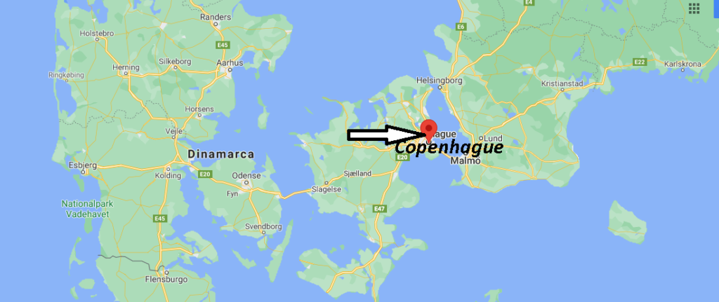 ¿Dónde está ubicada Copenhague