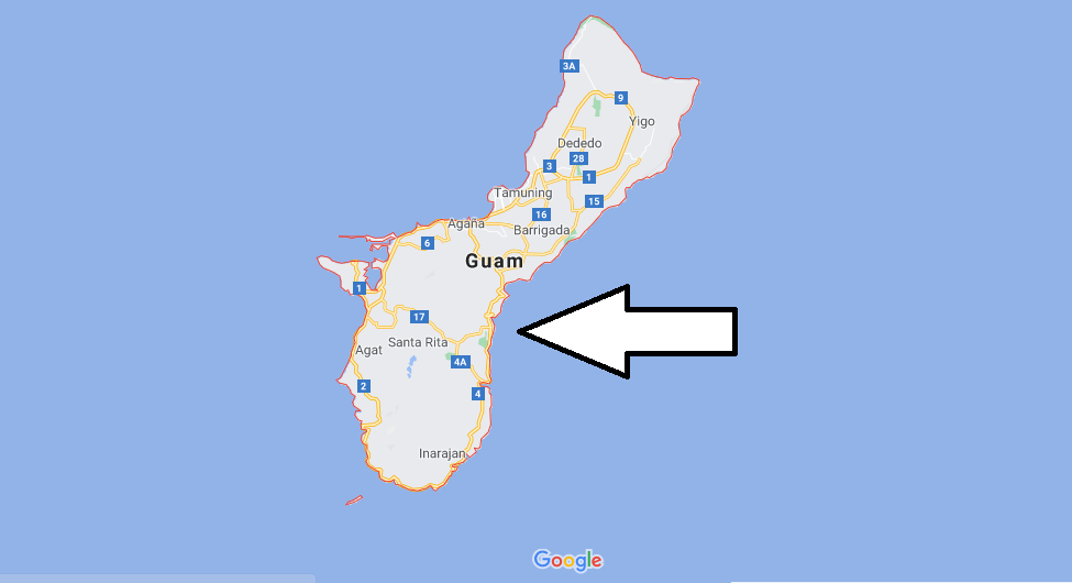 ¿Dónde está ubicada Guam