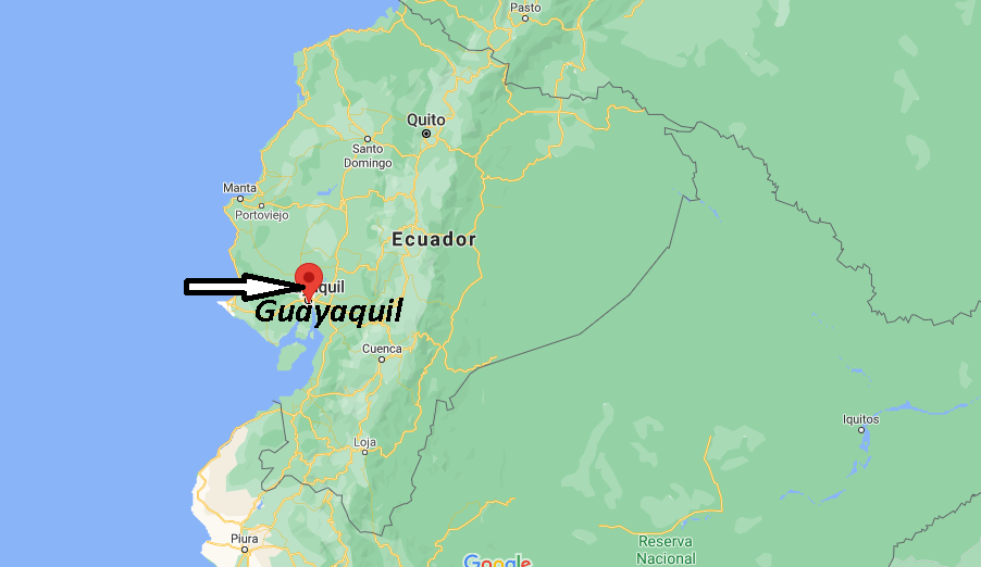 ¿Dónde está ubicada Guayaquil