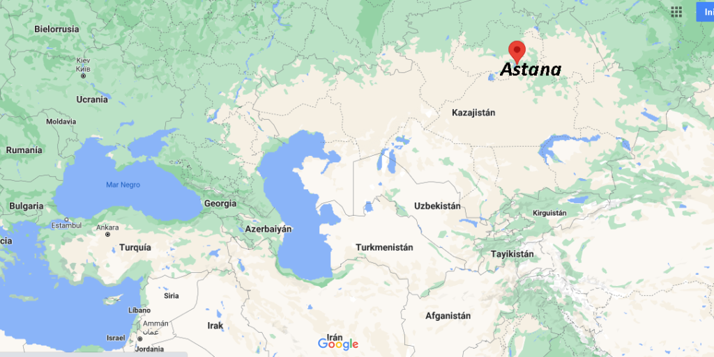 ¿Dónde está ubicada la ciudad de Astana