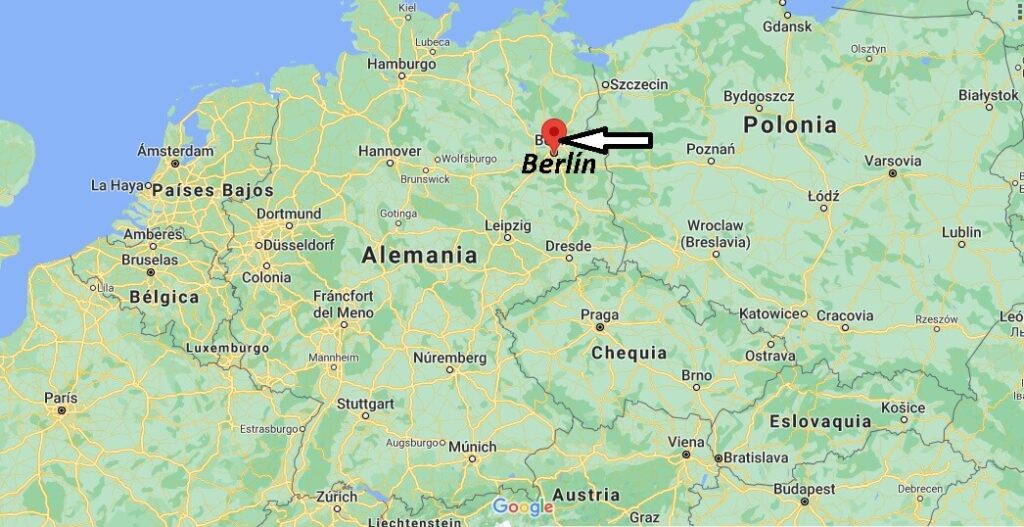 ¿Dónde está ubicada la ciudad de Berlín
