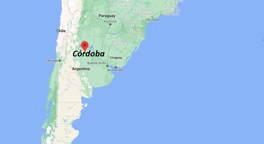 ¿Dónde está ubicada la ciudad de Córdoba Argentina