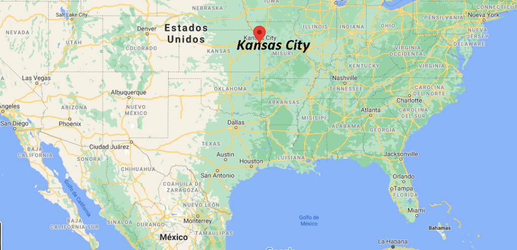 ¿Dónde está ubicada la ciudad de Kansas