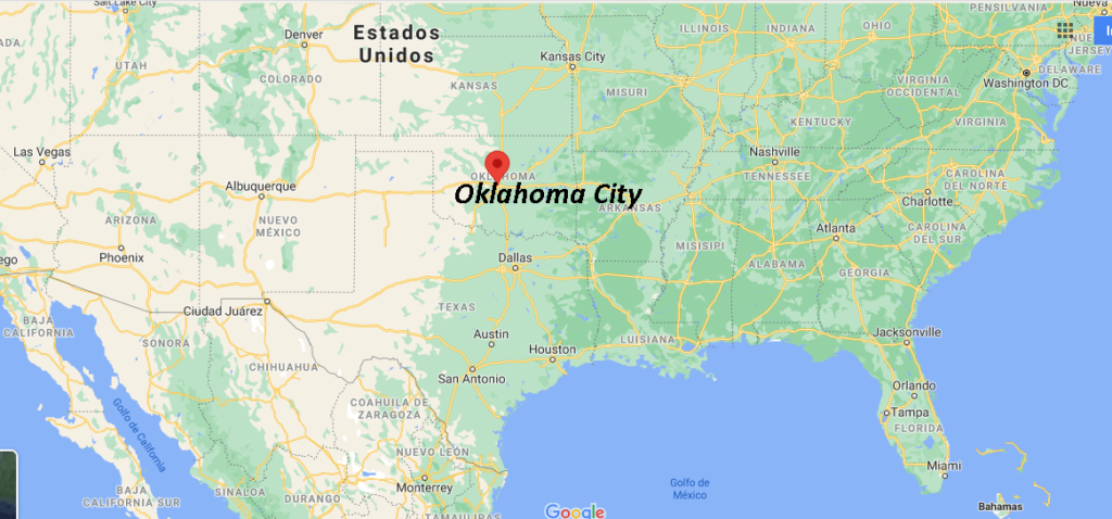 ¿Dónde está ubicada la ciudad de Oklahoma