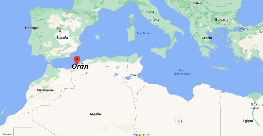 ¿Dónde está ubicada la ciudad de Orán