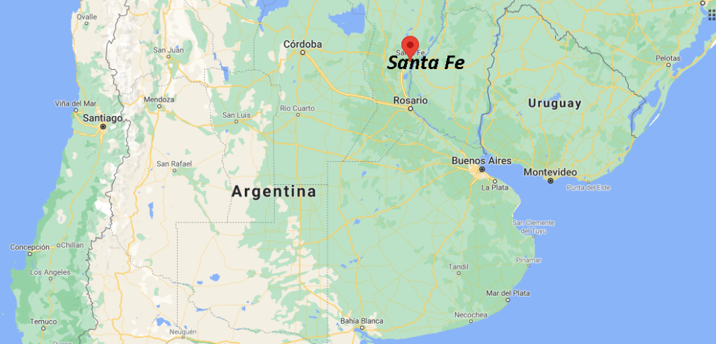 ¿Dónde está ubicada la ciudad de Santa Fe