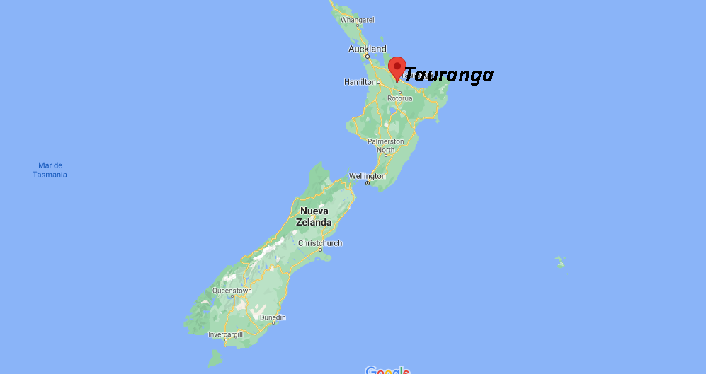 ¿Dónde está ubicada la ciudad de Tauranga