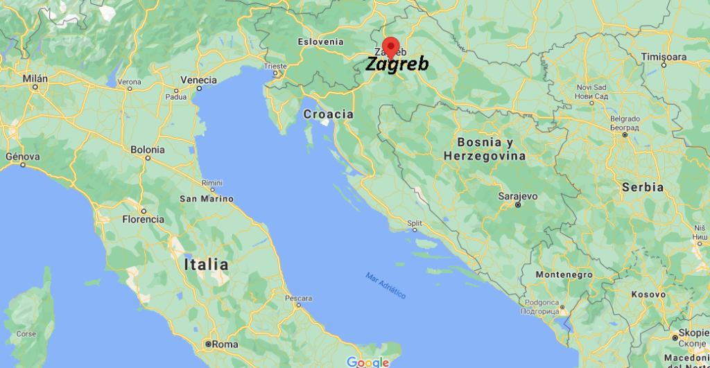 ¿Dónde está ubicada la ciudad de Zagreb