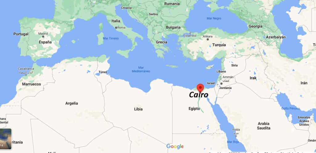 ¿Dónde está ubicada la ciudad del Cairo