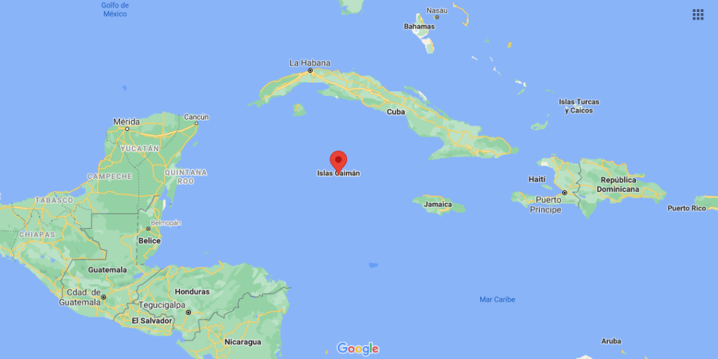 ¿Dónde están ubicadas las Islas Caimán