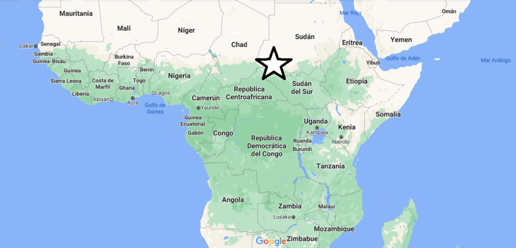 ¿Dónde queda África Central