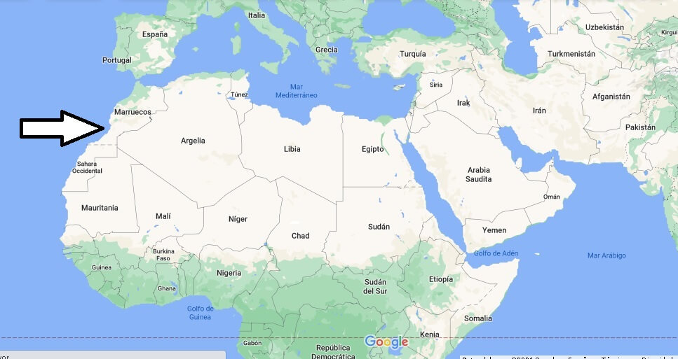 ¿Dónde queda África del Norte