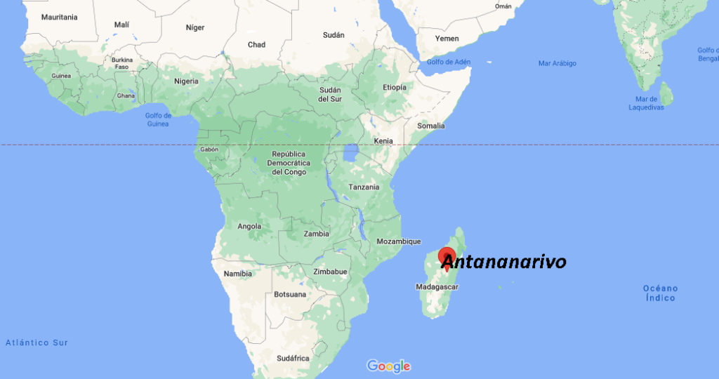 ¿Dónde queda Antananarivo