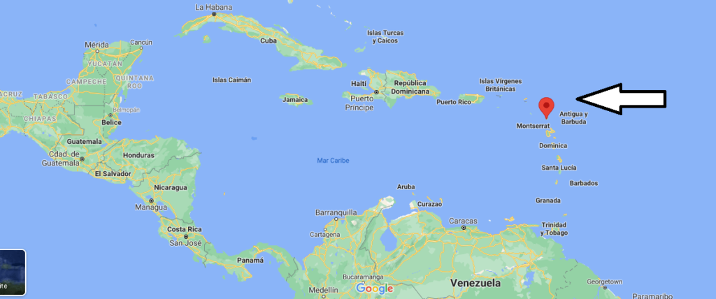 ¿Dónde está Antigua y Barbuda - ¿Dónde está la ciudad?