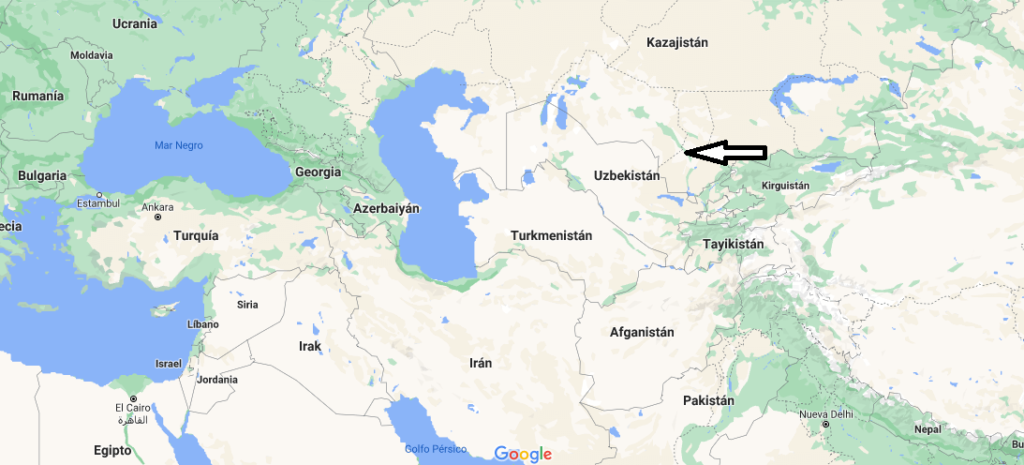 ¿Dónde queda Asia Central