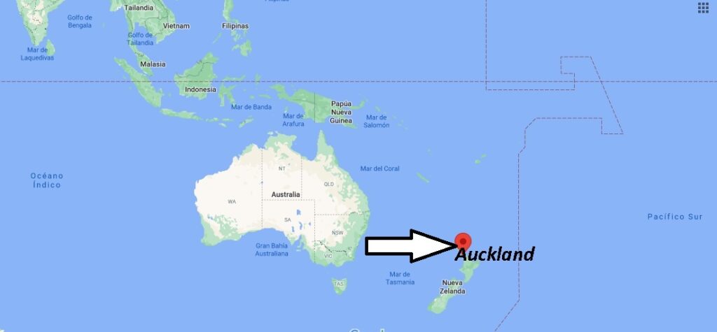 ¿Dónde queda Auckland