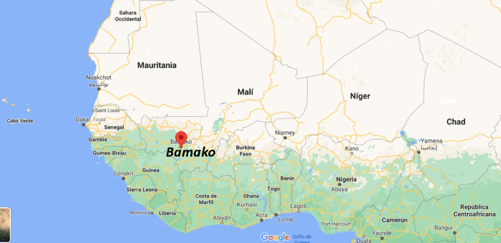 ¿Dónde queda Bamako