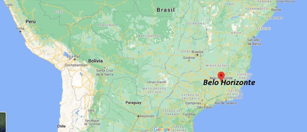 ¿Dónde queda Belo Horizonte
