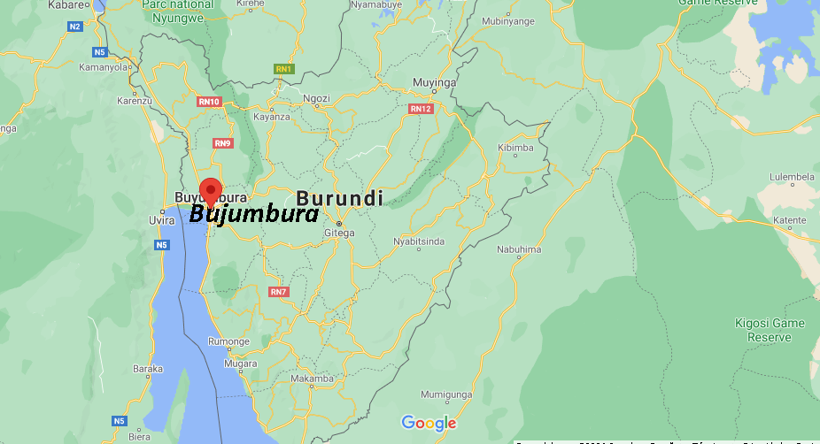 ¿Dónde queda Bujumbura