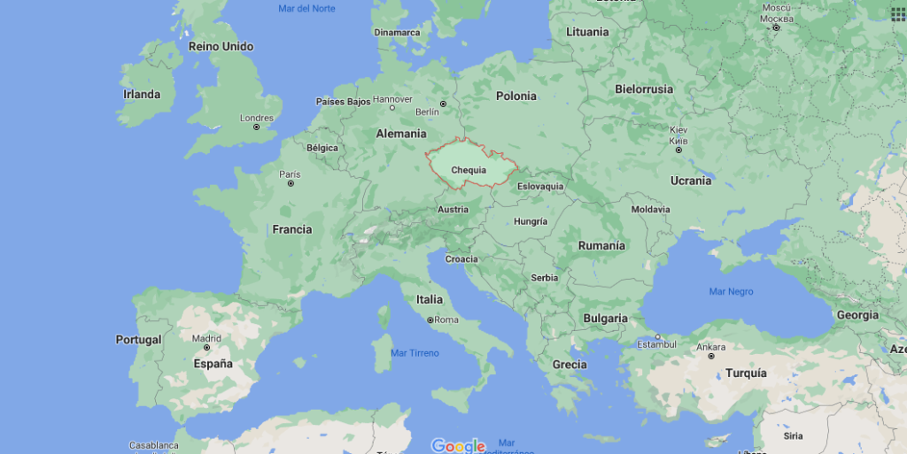 ¿Dónde queda Chequia