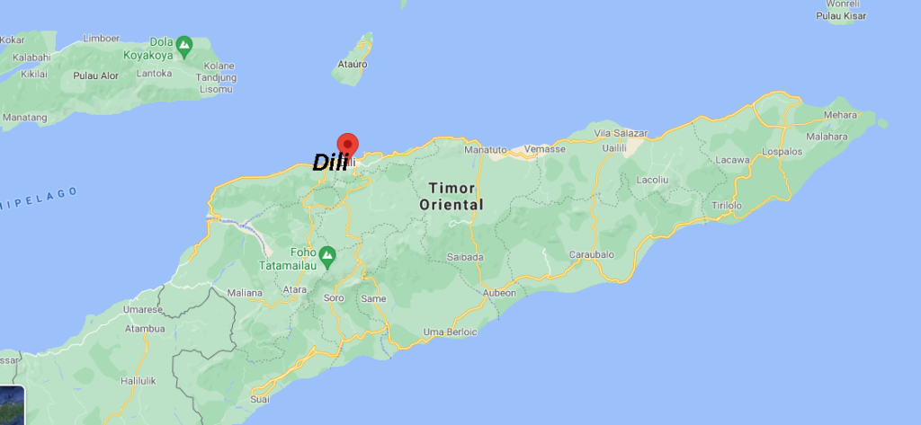¿Dónde queda Dili