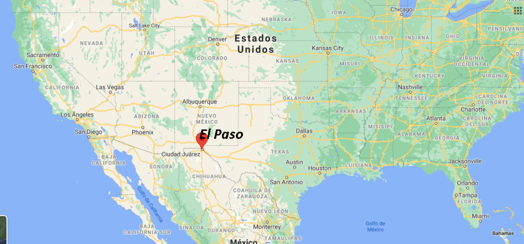 ¿Dónde queda El Paso
