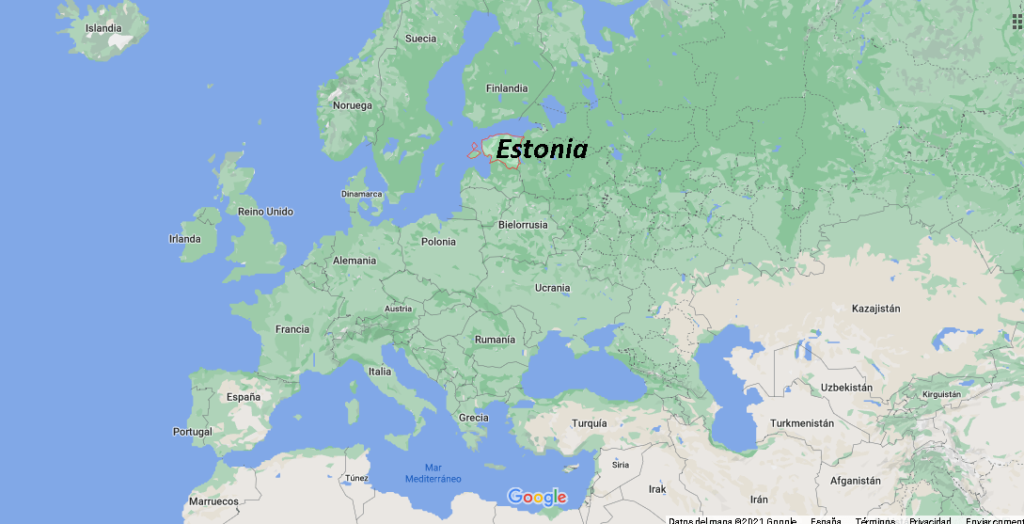 ¿Dónde queda Estonia en Europa