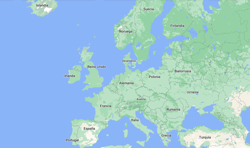 ¿Dónde queda Europe