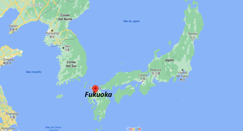 ¿Dónde queda Fukuoka