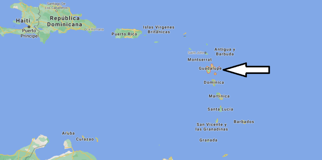 ¿Dónde queda Guadeloupe