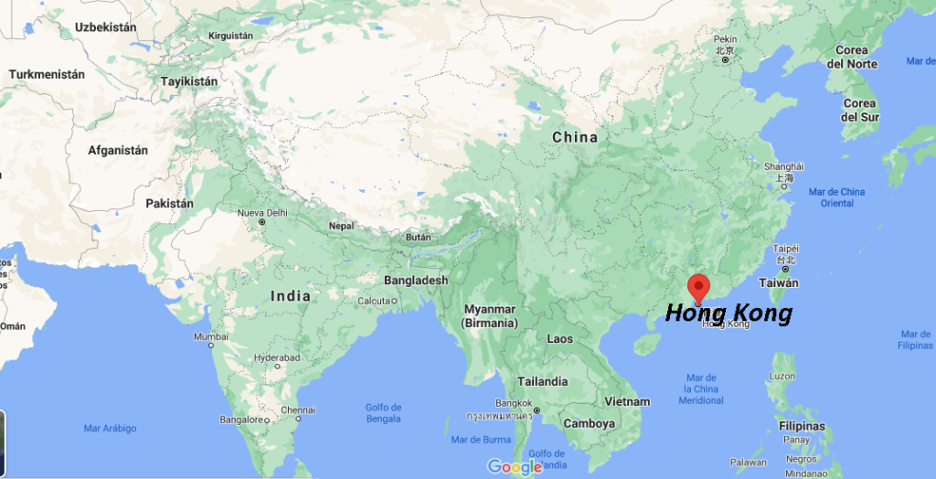 ¿Dónde queda Hong Kong