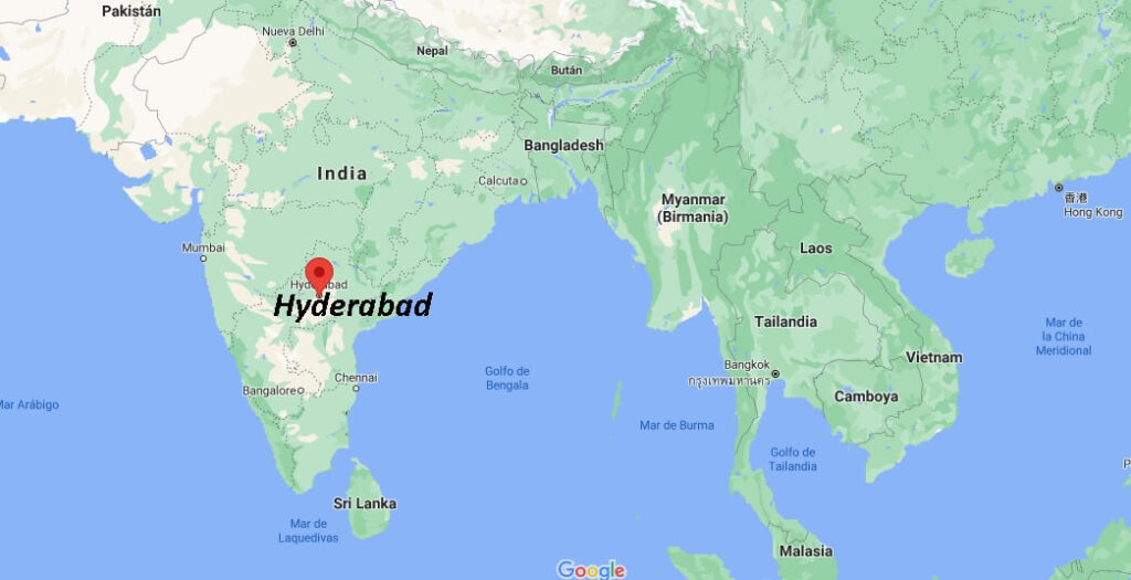 ¿Dónde queda Hyderabad