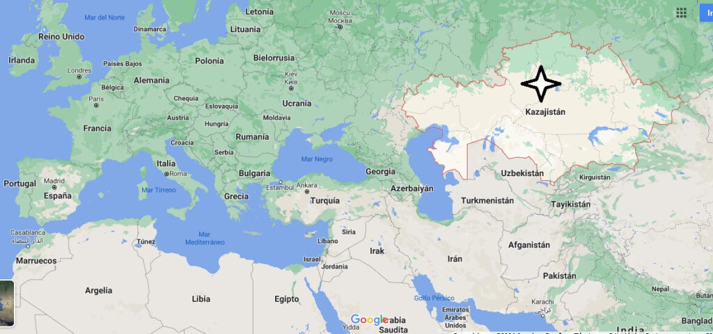 ¿Dónde queda Kazajistán